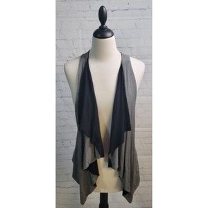 Black & Gray Reversible Racerback Vest No tags! Size Unknown either a Sm or Med